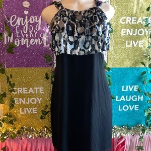 Enfocus Studio, Size 14, Black dress